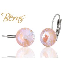 R32201 EARRINGS GALAXY D-IVORY CREAM 12MM SS
