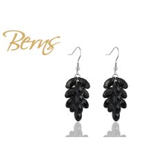R32608 EARRINGS "LIZA" JET   SS