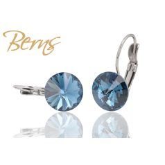 R32610 EARRINGS FR. GALAXY"-SAPP 8MM"