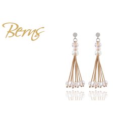 R32620 EARRINGS "EVELIN" NATUR-AB SS