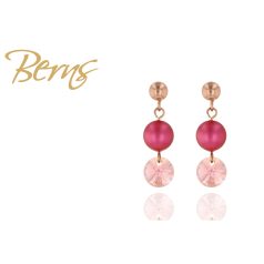 R32643 EARRINGS "GRETI" MBER-ROPE.SH RG
