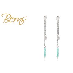 R32644 EARRINGS "MORELLA" TURQ. SS