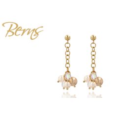 R32671 EARRINGS "SIENNA"  GOLD-AB GO