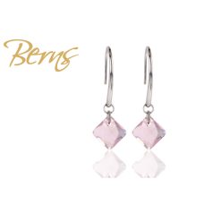 R32969 EARRINGS "PRINCESS" LT.ROSE SS
