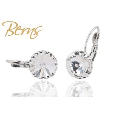 R32981 EARRINGS FR. GALAXY"-CRY  10MM"