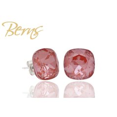 R33003 EARRINGS YLA"-I.MAROON 10MM"