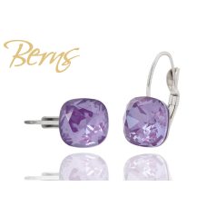 R33013 EARRINGS FR. YLA"-I.PURPLE 10MM"