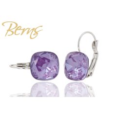 R33014 EARRINGS FR. YLA"-I.PURPLE 12MM"