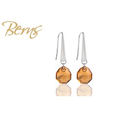 R33026 EARRINGS "MAJESTIC" LTAMBER 11,5SS