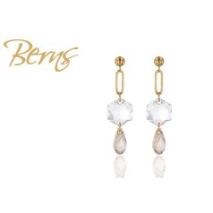 R33092 EARRINGS "BEATRIX" CRY-GSHA GO