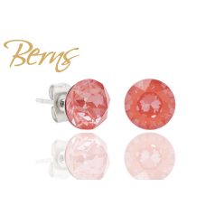 R33125 EARRINGS XIRIUS I.F.PINK 8MM SS