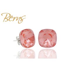 R33128 EARRINGS YLA I-F.PINK 10MM SS