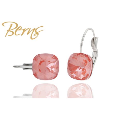 R33130 EARRINGS FR. YLA I-F.PINK 10MM SS