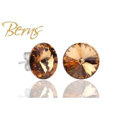 R33151 EARRINGS GALAXY LT.C.TOP 10MM SS