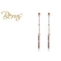 R33483 EARRINGS IZZY" P.ALMOND-CRY RG"