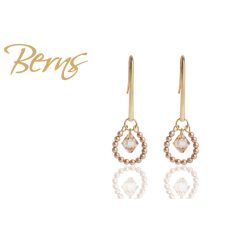 R33488 EARRINGS VIVIAN" V.GOLD-GSHA GO"