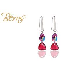 R33500 EARRINGS TRILLIAN" SCARLET SS"