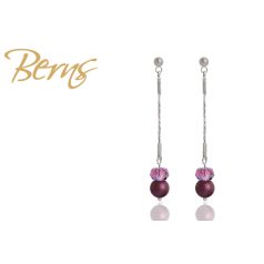 R33535 EARRINGS HALEY" EBER-AMETH.SH SS"