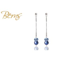 R33536 EARRINGS HALEY" IDKBL-AQUA.SH SS"