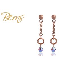R33572 EARRINGS ROANA"-IRIS.AB RG"