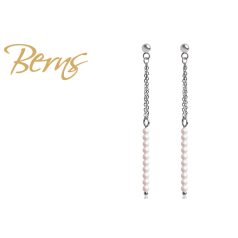 R33589 EARRINGS LYSSA" PE.WHITE SS"