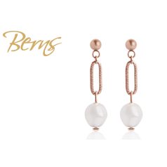 R33595 EARRINGS NOA"-WHITE RG"