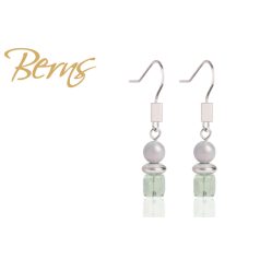 R33604 EARRINGS LAUREN" CHR.OP-DOVGR SS"