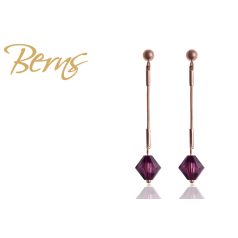 R33641 EARRINGS GIANA"-AMETH RG"