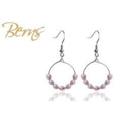 R33659 EARRINGS HAZEL" LILA-AB SS"