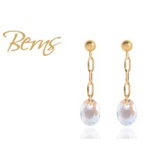 R33767 EARRINGS AMARA CRY.SH GO