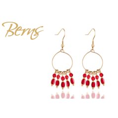 R33801 EARRINGS CASSIA RED-LTSIA GO