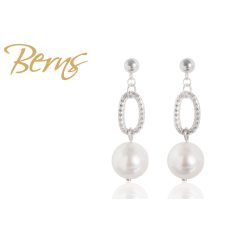 R33820 EARRINGS ALBA WHITE SS