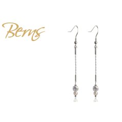 R33822 EARRINGS VESTA CREAM-AB* SS