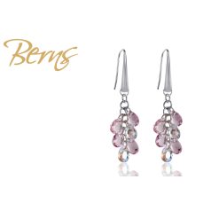 R33857 EARRINGS FLAVIA MIX-ROSE SS