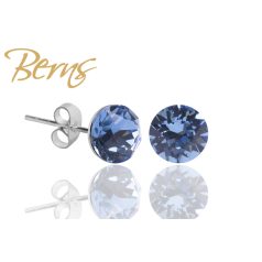 R33867 EARRINGS XIRIUS RC.BLUE 6MM SS