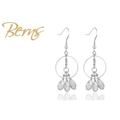 R33885 EARRINGS GENESIS CRY-MOL SS