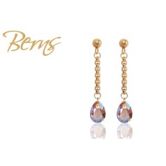 R34055 EARRINGS ESTEL LT.C.TOP GO