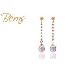 R34056 EARRINGS ESTELLE CRY.SH GO