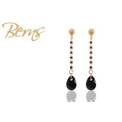 R34058 EARRINGS ESTELLE JET GO