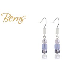 R34140 EARRINGS GILL LT.BLUE-LT.SAPPHIRE SS