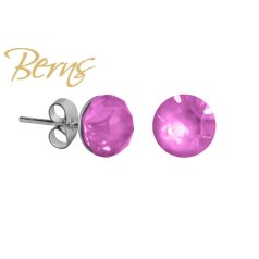 R34156 EARRINGS XIRIUS I-ORCHID 8MM SS