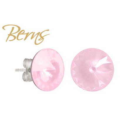 R34158 EARRINGS GALAXY I-S.ROSE 12MM SS