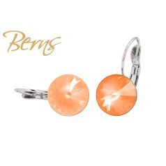 R34166 EARRINGS FR. GALAXY I-MANGO 12MM SS