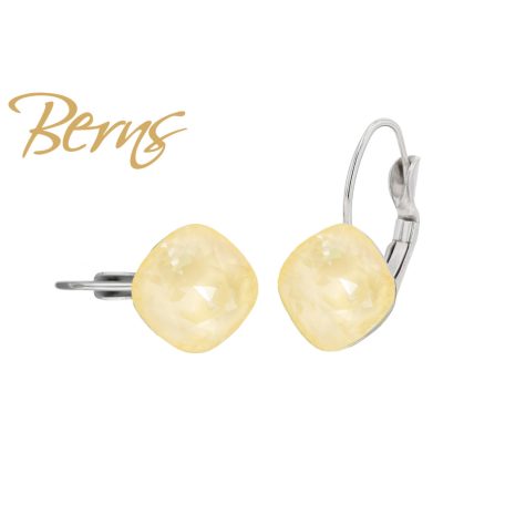 R34182 EARRINGS FR. YLI I-S.YELLOW 10MM SS