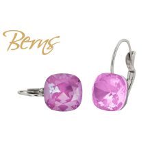 R34201 EARRINGS FR. YLA I-ORCHID  10MM SS