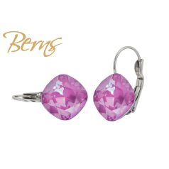 R34204 EARRINGS FR. YLI I-ORCHID  12MM SS