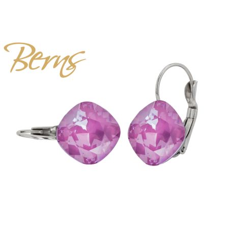 R34204 EARRINGS FR. YLI I-ORCHID  12MM SS