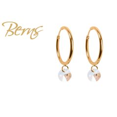 R34208 EARRINGSIKA RIVE CRY.SH GO