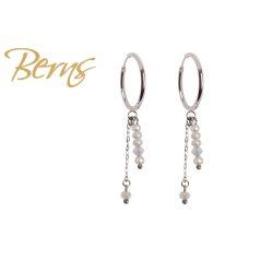 R34223 EARRINGS AURA WHITE SS