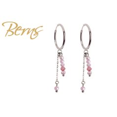 R34224 EARRINGS AURA LTROSE SS